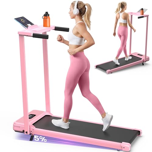 Walking Pad with Incline-Under Desk Treadmill for Home/Office