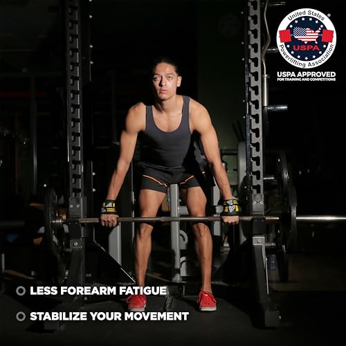 Wrist Wraps for Weightlifting & Lifting Straps (2 Pairs) - view 6