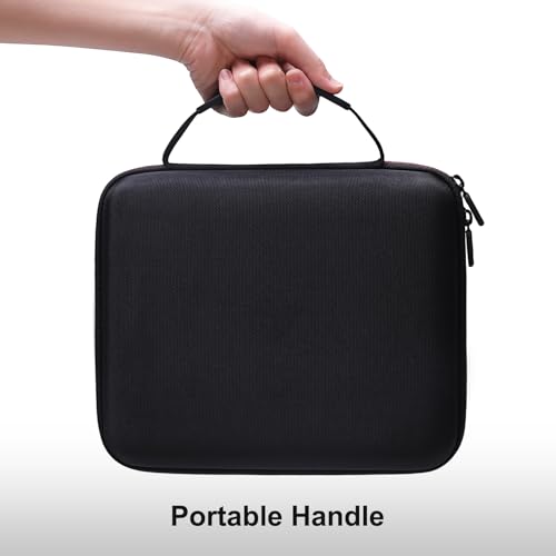 LTGEM Massage Case Compatible with TheraGun Prime G5 / G4 Tissue Therapy Massage Gun/Neck/Back/Leg/Shoulder Electric Percussion Massage Gun - Travel Protective Carrying Storage Bag, Black(Case Only) - view 4