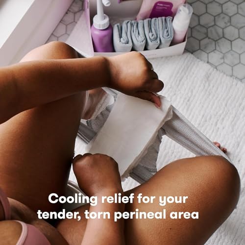 Witch Hazel Perineal Cooling Pad Full-Length Pad Liners + 2-in-1 Postpartum Pads, Ice Maxi Pads| Postpartum Essentials - view 3
