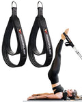 2PCS Pilates Straps for Reformer, Comfortable Enhanced Thickness, Fitness Pilates Double Loop Exercise Straps for Home Gym Workout