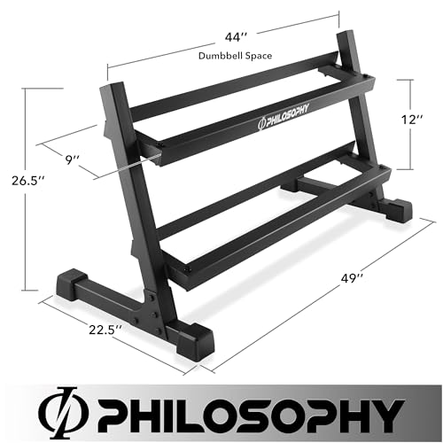 Commercial Dumbbell Rack, Heavy-Duty - view 6