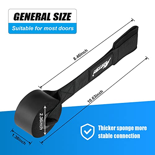 Door Anchor for Resistance Bands, Home-Gym Workout Exercise Attachment for Yoga Strap, Physical Therapy and Closed Loop Bands, Heavy Duty System - view 7