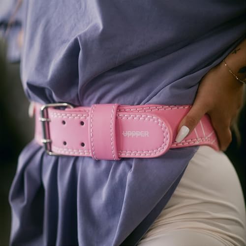 Weight Lifting Belt - Double Prong 4” to 2.5” Tapered Premium Lifting Belt for Men and Women - Ultimate Back Support For Weightlifting and Powerlifting | Premium Fitness Gear - view 5