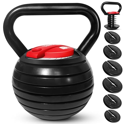 Adjustable Kettlebell Set, Strength Training Weights