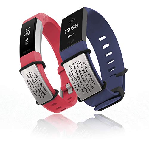 Official Sidekick for Fitbit + Garmin - Identification Bracelet and Sport ID for Athletes
