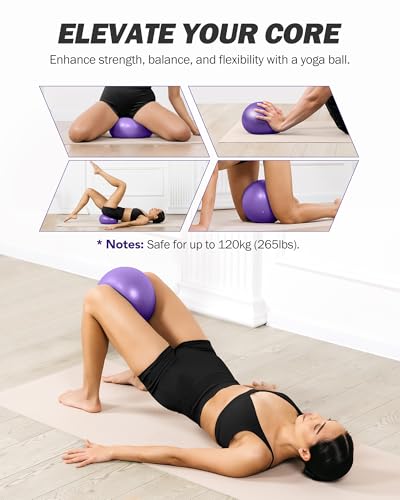 Upgraded Pilates Bar Kit with Resistance Bands Natural Latex for Women & Men, Heavy-Duty Stainless Steel Multifunctional Yoga Pilates Stick for Home Gym Exercise Fitness Equipment Full-Body Workouts - view 3