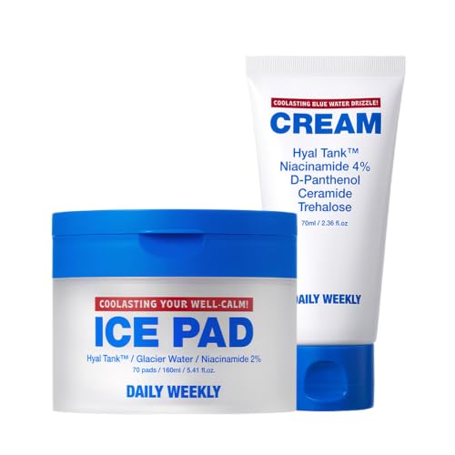 Daily Weekly COOLASTING ICE PAD Cream Bundle