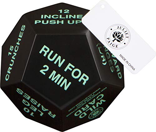 Exercise Dice for Home Fitness, Workouts, WOD, Cardio, HIIT, and Sports - view 6