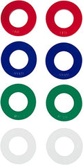 Fractional Weight Plates - 2 Each of 1/4, 1/2, 3/4, 1 lb. Total Set of 8