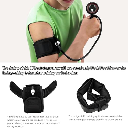 BFR Resistance Training Bands for Arms, Legs & Glutes – Precision Pressure-Regulation System for Muscle Endurance | Fitness Occlusion Bands for Home Gym, Outdoor Workout & Training - view 2