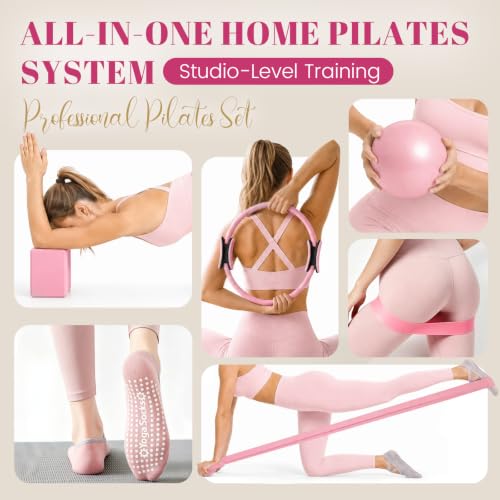 Pilates Kit for Women, At Home Equipment Set for Full Body Workout - view 2