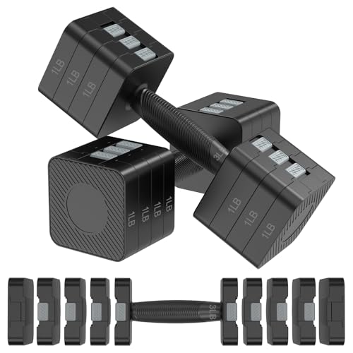 Adjustable Dumbbells Set for Women/Men Home Gym