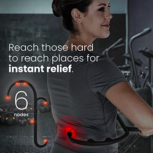 Back Massager Trigger Point Cane, Deep Tissue Back Neck Massager Black - view 3