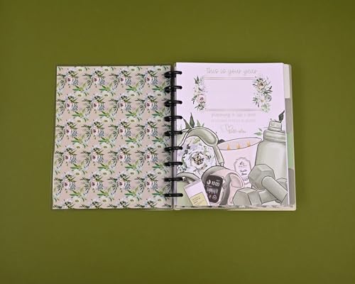 Kellofaplan Fitness Bundle with 12-Month Undated Planner, Sticker Book and Weekly Workout Sheets, Goal Tracking - view 5