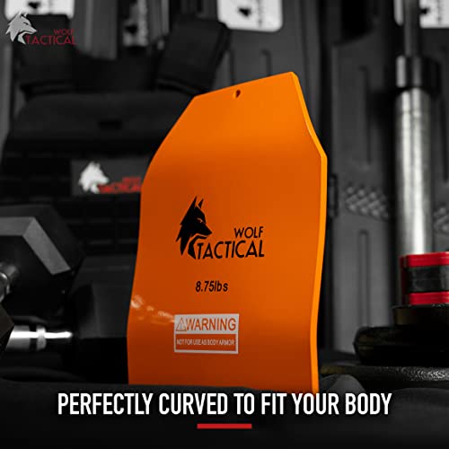 Curved Weight Vest Plates – 5.75/8.75/14.5LB Pairs – Contoured Ergonomic Fit – WODs, Strength Training, Running, Heavy Workouts - view 3