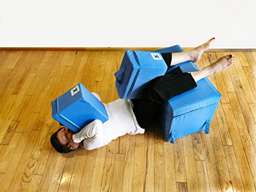 Pain Free-Posture Committed Foam Package (Blocks LARGE & 2 SMALL, Rolls LONG & SHORT, STRAP/Yoga Belt & Prism Glasses Bundle)-Used for All Posture Method Exercises-Back, Shoulder & Neck Pain - view 3