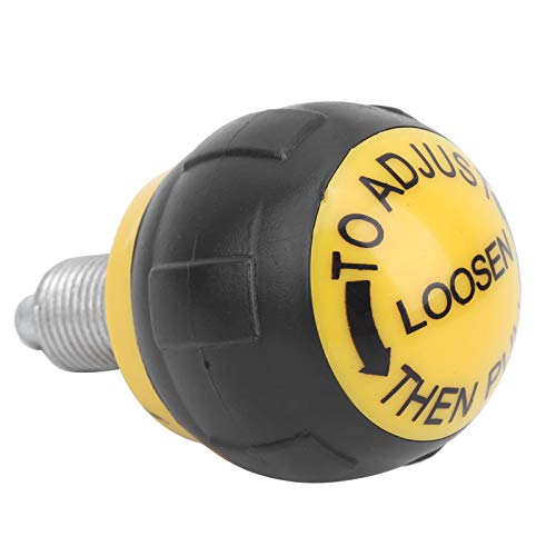 Pull Pin Spring Knob, EcoFriendly Handle (Black Yellow) - view 5