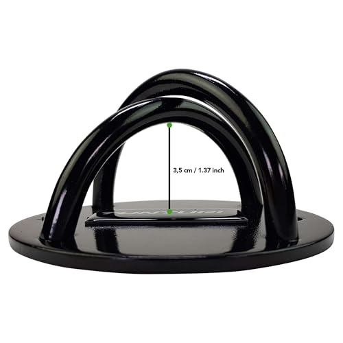 Unisex Adult Wall Mount - Ceiling Mount for Suspension Trainer - Black, 4.7 inch - view 5