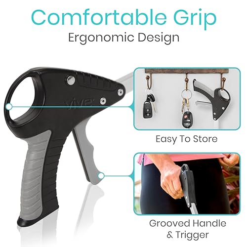 Suction Cup Grabber Reacher 32" - Elderly Grab It Reaching Pickup Tool - view 5