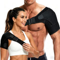 Shoulder Brace for Men and Women for Torn Rotator Cuff,Arm Sling Shoulder Immobilizer,Shoulders Compression Sleeve and Support For Pain Relief(Black)