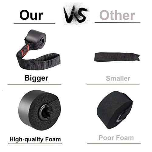Resistance Bands Door Anchor Attachment, Secure Door Anchor Heavy Duty Door Anchor for Resistance Bands, Door Jamb Anchor for Fitness Workout Band - view 4