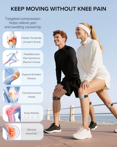 Patellar Tendon Support Strap, Knee Brace for Women & Men - view 2