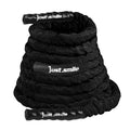 Fitness Battle Rope, 30ft Length, 1.5"" Diameter, Battle Rope with Cloth Sleeve-Heavy Ropes for Home Gym and Workout,Power Rope for Fitness, Black Green Blue, JS010001-Z