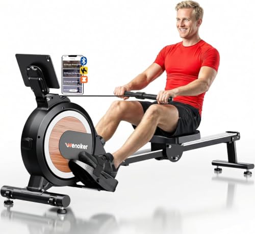 Magnetic Rowing Machine for Home,Quiet & Smooth,Full Body Workout