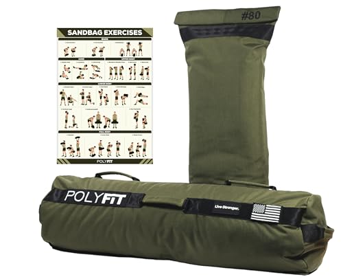 Workout Sandbag Pro - Exact Sizing with Triple Closure Filler Bag