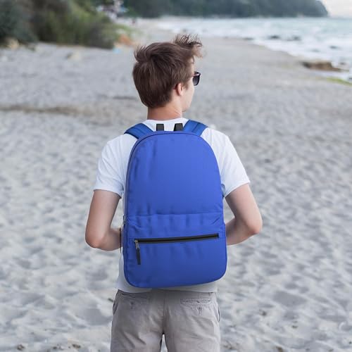 10 Pack Bulk Backpacks, Wholesale 17-Inch Lightweight Bookbags for Kids, Adults, School, Classroom, Travel, Gym Supplies with 1 Large, 1 Small Pocket, Perfect for Events, Corporate Bundles, Mix - view 4