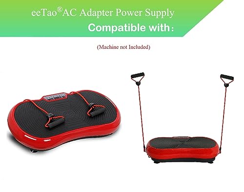 AC Power Cord Compatible with Super Deal Pro Vibration Plate Exercise Machine,TODO, LifePro Vibration Plate Exercise Machine Body Workout Vibration Fitness Platform Fit Massage Workout Trainer - view 2