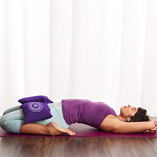 Yoga Sand Bag - Cotton Unfilled for Yoga Weights and Resistance Training, Size- 7.5" X 17" - view 2