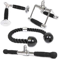 Triceps Pull Down Attachment, Cable Machine Accessories for Home Gym, Lat Pull Down Attachment Weight Fitness