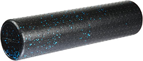 High Density Foam Roller for Exercise and Recovery, 24 Inches, Blue Speckled