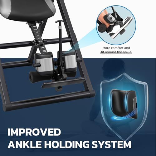 Inversion Table for Back Pain w/Removable Lumbar Pad ITX320 - view 3