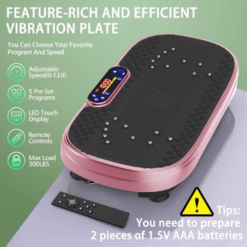 Vibration Plate, Exercise Machine,Full Body Shaker Workout Fitness Platform Home Vibration Plate - view 6