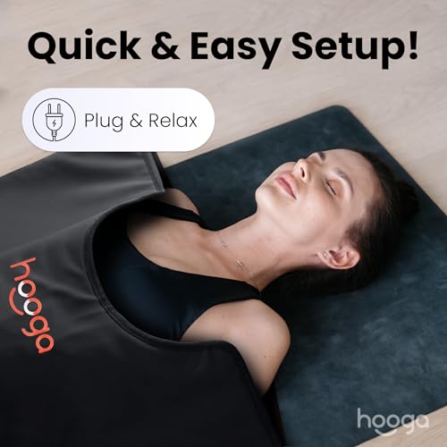Portable Far Infrared Sauna Blanket for Home Detox, 71 Inches x 71 Inches - view 5