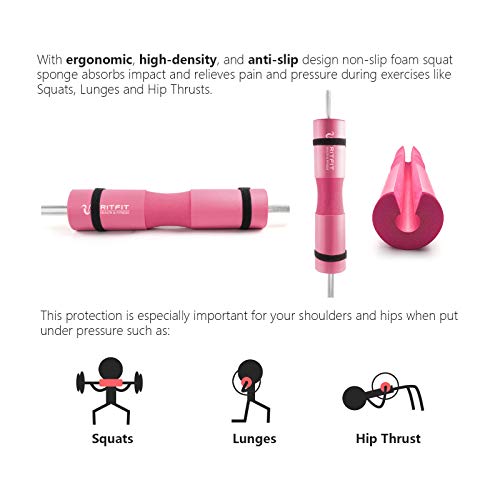 7PCS Barbell Squat Pad Set, Hip Thrust & Lunges - view 7