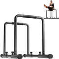 Adjustable Dip Bar- 1100LBS Dip Station Portable Functional Fitness