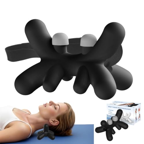 Occipital Release Tool for Neck Release, Suboccipital Release Tool, Deep Tissue Trigger Point Pressure Point Massage Tool with Acupressure for Muscle Knots, Jaw, TMJ and Cervical Tension Relief