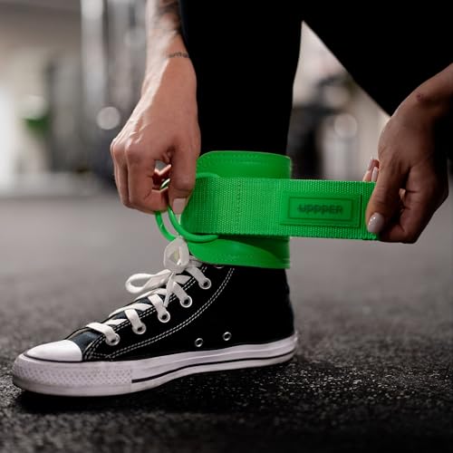 Ankle Straps for Cable Machines (Pair) – Adjustable Padded Gym Cable Cuff Attachment, Double D-Ring, Premium Quality – Ideal for Kickbacks, Glute Workouts & Leg Exercises for Women & Men - view 4