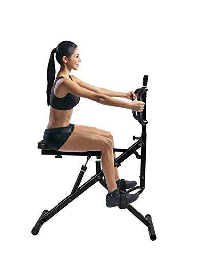 Power Rider AB Crunch Workout Fitness Exercise Muscle and Cardio Trainer