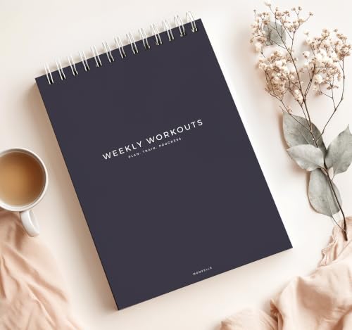 Weekly Fitness Planner Notepad, Workout Schedule & Training Notes - view 5