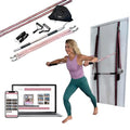Pilates Suspension Training System - Premium Resistance Training Kit - At-Home Pilates for Strength & Flexibility - Resistance Bands Set for Home Gym, Travel, and Outdoors