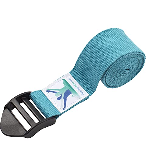 Posture SMALL Foam Block/Pillow & HEALING Aqua Strap/Yoga Belt Bundle-Record-Breaking Improved Block -with practical Handle & Zipper-Water-Resistance-Best Belt with Plastic Strong Buckle. - view 2