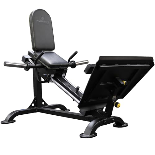 Fitness Leg Sled - Leg Press Machine, 700 LB Capacity, Black - Professional Home Gym Equipment - Heavy Duty Exercise Equipment for Lower Body Workout