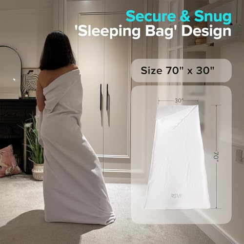 Sauna Blanket Insert Towel - 2 Pack Soft White Cotton Waffle - Comfortable and Easy Home Sessions Minimal Cleanup - Super Absorbent Sauna Towel - view 3