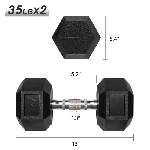 5-650 LBS PVC Hex Dumbbell Sets with Optional Rack for Home Gym - view 3