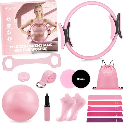 Pilates Kit for Women, Pilates Equipment Ring and Ball Set